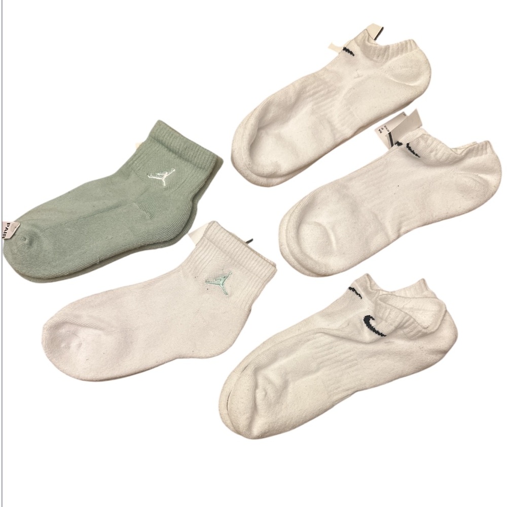 NIKE & JORDAN 5 pair socks